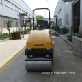 1 ton roller compactor double drum vibratory ride on road roller FYL-880